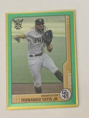 Fernando Tatis Jr. [Green Foil] Baseball Cards 2021 Topps Big League Prices