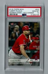 Albert Pujols [Gold Winner] Baseball Cards 2018 Topps Now Moment of the Week Prices