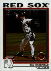 Tim Wakefield Baseball Cards 2004 Topps Chrome Prices