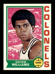 Chuck Williams #241 Basketball Cards 1974 Topps Prices