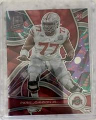 Paris Johnson Jr. [Psychedelic] Football Cards 2023 Panini Chronicles Draft Picks Spectra Prices