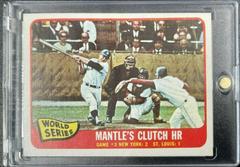 World Series Game 3 [Mantle's Clutch HR] Baseball Cards 1965 Topps Prices