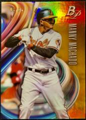Manny Machado [Orange] Baseball Cards 2018 Bowman Platinum Prices