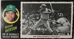 Reggie Jackson #47 Baseball Cards 1971 Topps Greatest Moments Prices