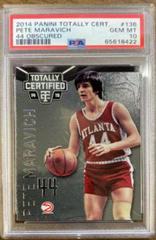 Pete Maravich [44 Obscured] #136 Basketball Cards 2014 Panini Totally Certified Prices