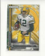 Aaron Rodgers [Gold] #39 Football Cards 2014 Topps Strata Prices