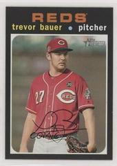 Trevor Bauer [French Text] #2 Baseball Cards 2020 Topps Heritage Prices