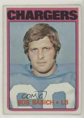 Bob Babich #89 Football Cards 1972 Topps Prices