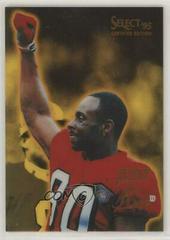 Jerry Rice [Mirror Gold] Football Cards 1995 Panini Select Certified Prices