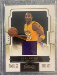 Kobe Bryant [Timeless Threads] #90 Basketball Cards 2009 Panini Classics Prices