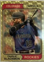 Charlie Blackmon [Superfractor] #357 Baseball Cards 2023 Topps Heritage Prices