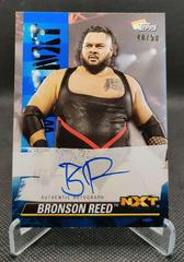 Bronson Reed [Blue] Wrestling Cards 2021 Topps WWE We Are NXT Autographs Prices