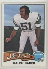 Ralph Baker Football Cards 1975 Topps Prices