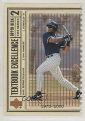 Bernie Williams [Double] #T16 Baseball Cards 1999 Upper Deck Textbook Excellence Prices