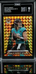 Trevor Lawrence [Gold] Football Cards 2022 Panini Mosaic Straight Fire Prices