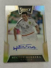 Hector Herrera Soccer Cards 2016 Panini Select Signatures Prices