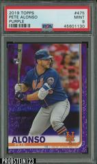 Pete Alonso [Purple] Baseball Cards 2019 Topps Prices