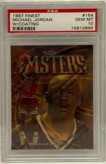 Michael Jordan [w/ Coating] Basketball Cards 1997 Finest Prices