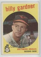 Billy Gardner #89 Baseball Cards 1959 Topps Prices