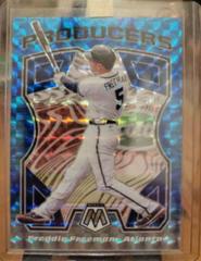 Freddie Freeman Baseball Cards 2021 Panini Mosaic Producers Prices