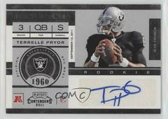 Terrelle Pryor [Autograph] Football Cards 2011 Playoff Contenders Prices