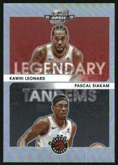 Kawhi Leonard, Pascal Siakam #12 Basketball Cards 2022 Panini Contenders Optic Legendary Tandem Prices