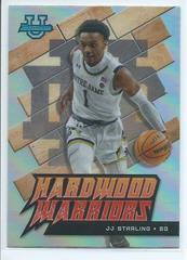 JJ Starling #HW-20 Basketball Cards 2022 Bowman University Best Hardwood Warriors Prices