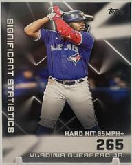 Vladimir Guerrero Jr. #SS-10 Baseball Cards 2023 Topps Significant Statistics Prices