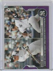 Aaron Judge, Alex Rodriguez [Purple] #843 Baseball Cards 2022 Topps Now Prices