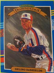 Delino DeShields [Diamond Kings] #11 Baseball Cards 1991 Donruss Prices