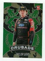 Taylor Gray [Green] #5 Racing Cards 2021 Panini Chronicles NASCAR Crusade Prices