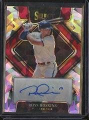 Rhys Hoskins [Cracked Ice] Baseball Cards 2022 Panini Select Signatures Prices