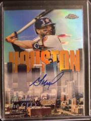 Jose Altuve [Orange] Baseball Cards 2022 Topps Chrome Heart of the City Autographs Prices