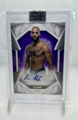Devin Clark [Purple] #STS-DCL Ufc Cards 2020 Topps UFC Striking Signatures Fighter Prices