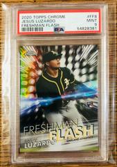 Jesus Luzardo [Orange Refractor] Baseball Cards 2020 Topps Chrome Freshman Flash Prices