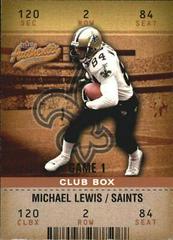 Michael Lewis Football Cards 2003 Fleer Authentix Prices