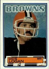 Dave Logan #252 Football Cards 1983 Topps Prices