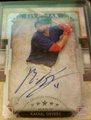 Rafael Devers Baseball Cards 2018 Topps Five Star Autographs Prices