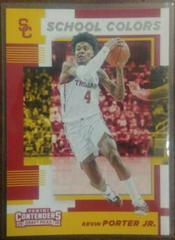 Kevin Porter Jr. #16 Basketball Cards 2019 Panini Contenders Draft Picks School Colors Prices
