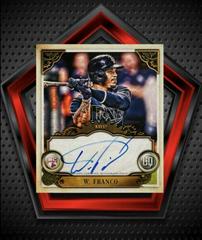 Wander Franco [Blue] #GQA-WF Baseball Cards 2022 Topps Gypsy Queen Autographs Prices