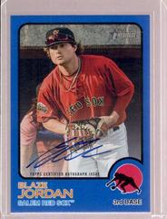 Blaze Jordan [Blue] Baseball Cards 2022 Topps Heritage Minor League Real One Autographs Prices