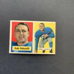 Andy Robustelli #71 Football Cards 1957 Topps Prices