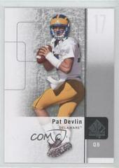 Pat Devlin #19 Football Cards 2011 SP Authentic Prices