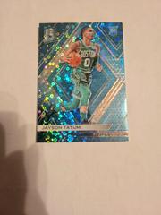 Jayson Tatum [Neon Blue] Basketball Cards 2017 Panini Spectra Prices