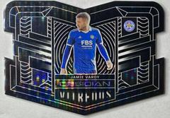 Jamie Vardy [White Pulsar] Soccer Cards 2022 Panini Obsidian Vitreous Prices