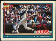 Ryne Sandberg Baseball Cards 1991 Topps Tiffany Prices