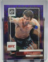 Chael Sonnen [Purple Velocity] #2 Ufc Cards 2023 Panini Donruss Optic UFC Prices