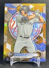 Spencer Jones [Gold Lava] #TP-5 Baseball Cards 2023 Bowman's Best Top Prospects Prices