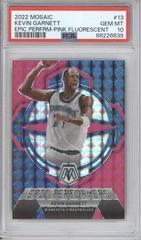 Kevin Garnett [Pink Fluorescent] #13 Basketball Cards 2022 Panini Mosaic Epic Performers Prices