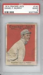 Daniel F. Murphy #140 Baseball Cards 1914 Cracker Jack Prices